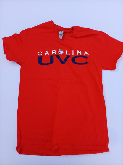 Carolina UVC Red Cotton T-Shirt Size Small