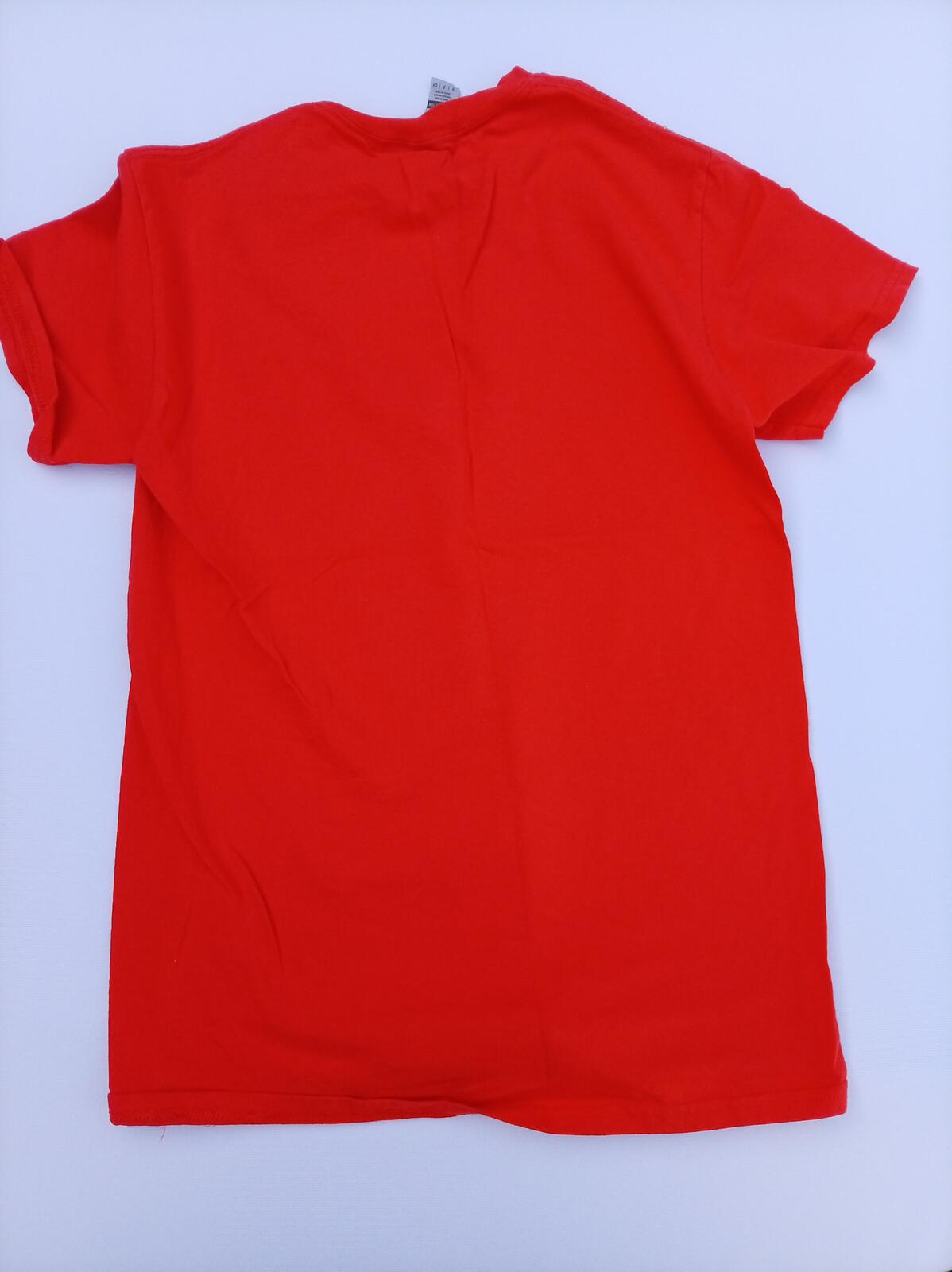 Carolina UVC Red Cotton T-Shirt Size Small