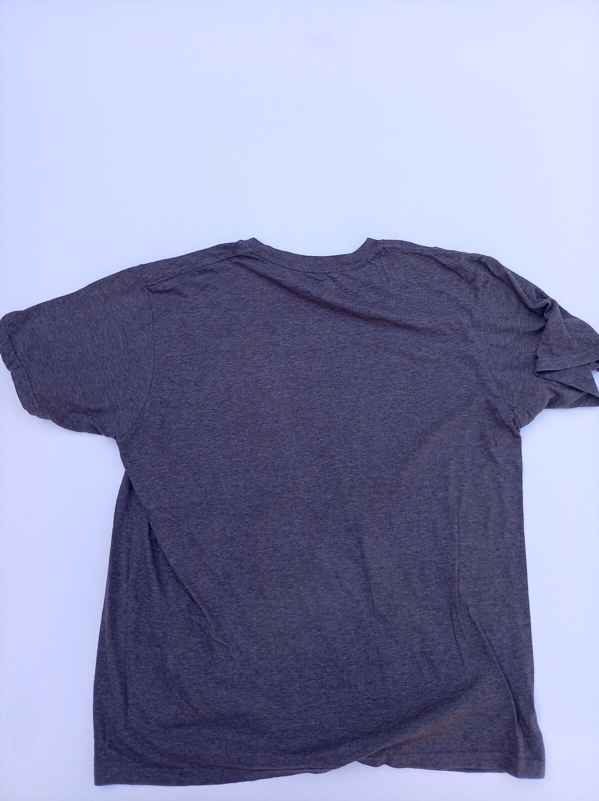 New York Mets Majestic MLB Authentic T-Shirt - Men's Large - Heather Grey
