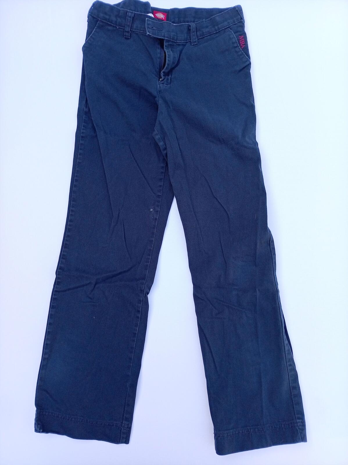 Dickies Navy Blue Chino Work - Boys Size 14 / Adult W28 L25 Straight Leg