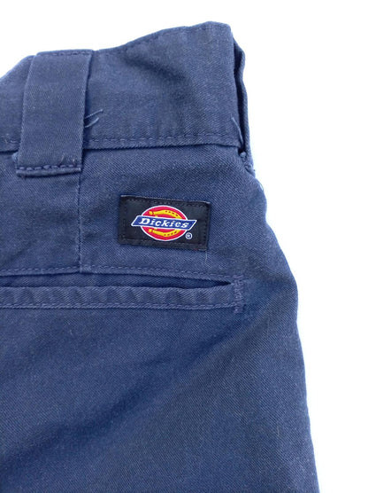 Dickies FLEX Slim Taper Work Pants Trousers 36x30 Navy Blue Chino Skater Utility