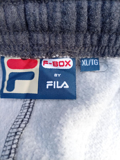Fila F-Box Fleece Sweatpants - Grey Marl Joggers Men's XL Extra Large Loungewear