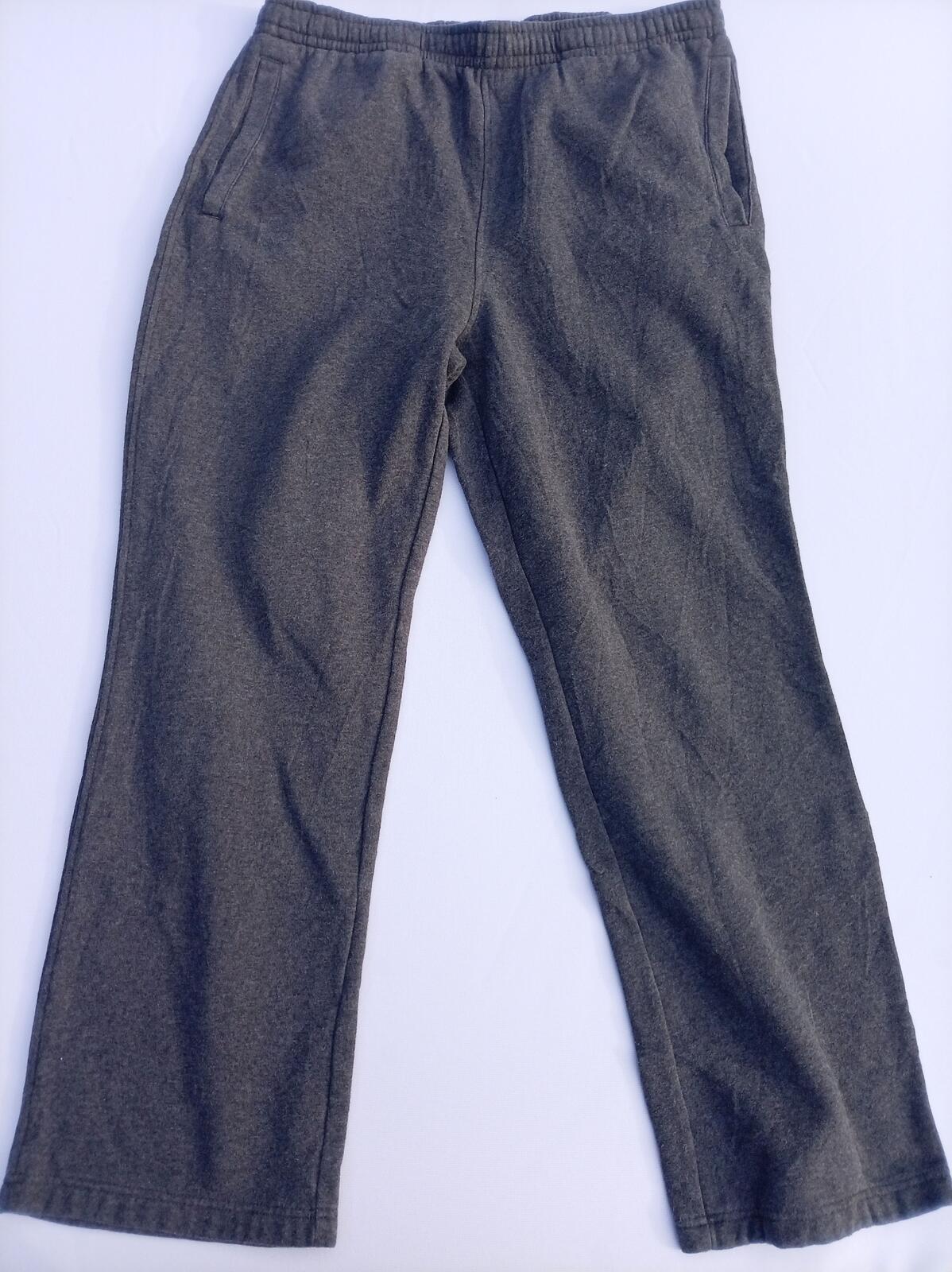 Fila F-Box Fleece Sweatpants - Grey Marl Joggers Men's XL Extra Large Loungewear