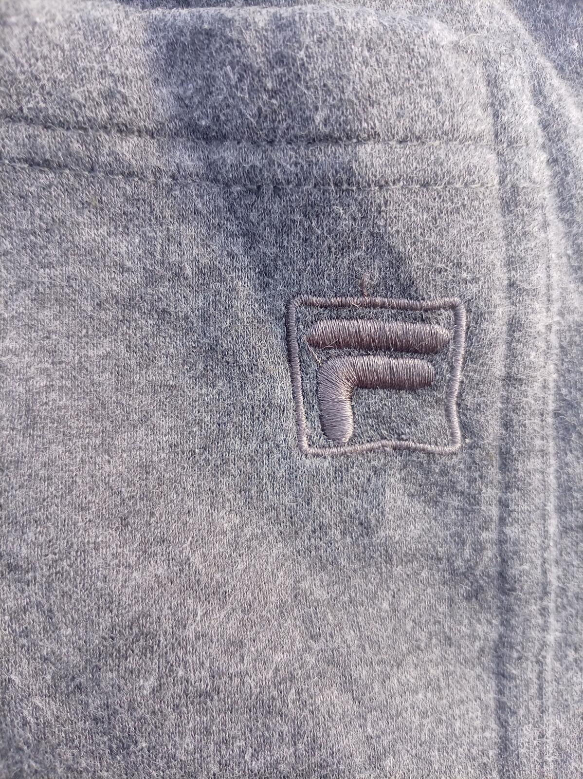 Fila F-Box Fleece Sweatpants - Grey Marl Joggers Men's XL Extra Large Loungewear