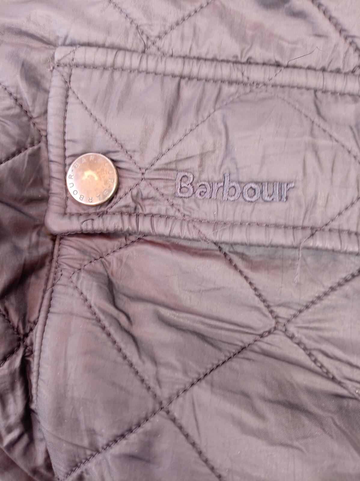 Modern Vintage Barbour Flyer Polarquilt Men's Jacket Black Size L