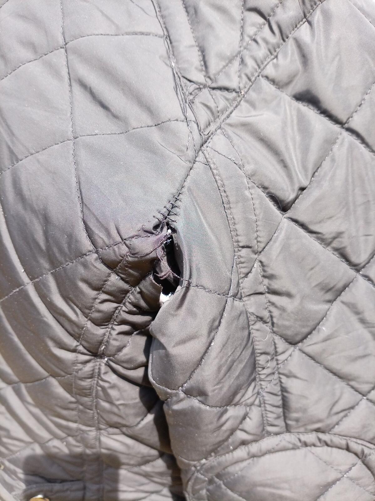 Barbour International Men's Quilted Jacket Black Size XL (Fits M/L - 22" P2P)