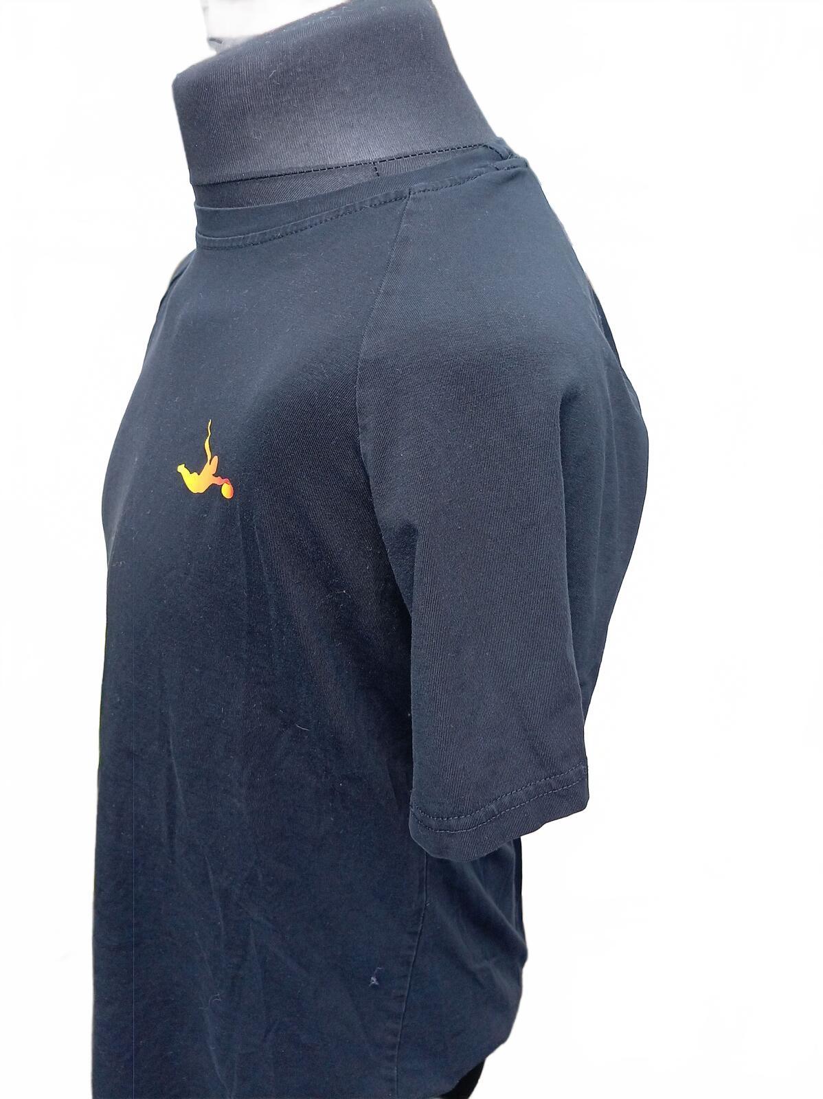 Kratos Performance Black T-Shirt with Yellow Logo - Large