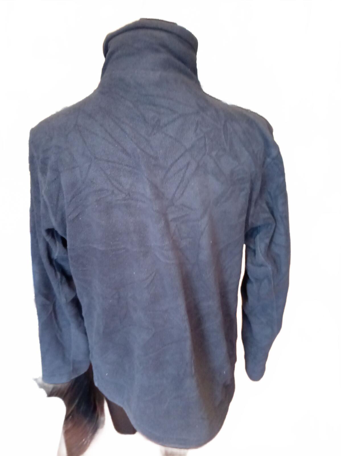 Logoplaste Navy Blue Fleece Jacket with Full Zip - Large