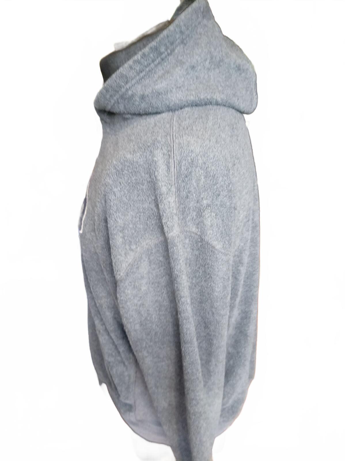 GAP Grey Hooded Sweatshirt Hoodie - Small - 20" Pit to Pit