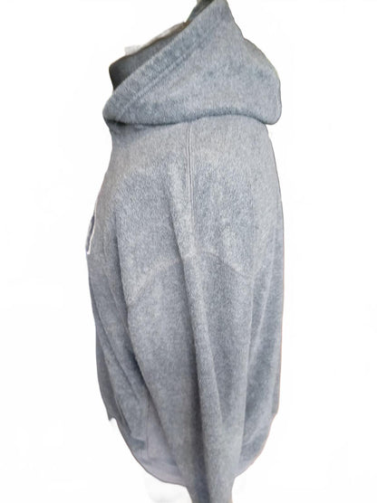 GAP Grey Hooded Sweatshirt Hoodie - Small - 20" Pit to Pit
