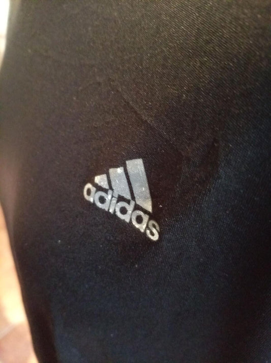 Adidas Climalite Black Gym T-Shirt Men’s Size Large 22" Pit to Pit