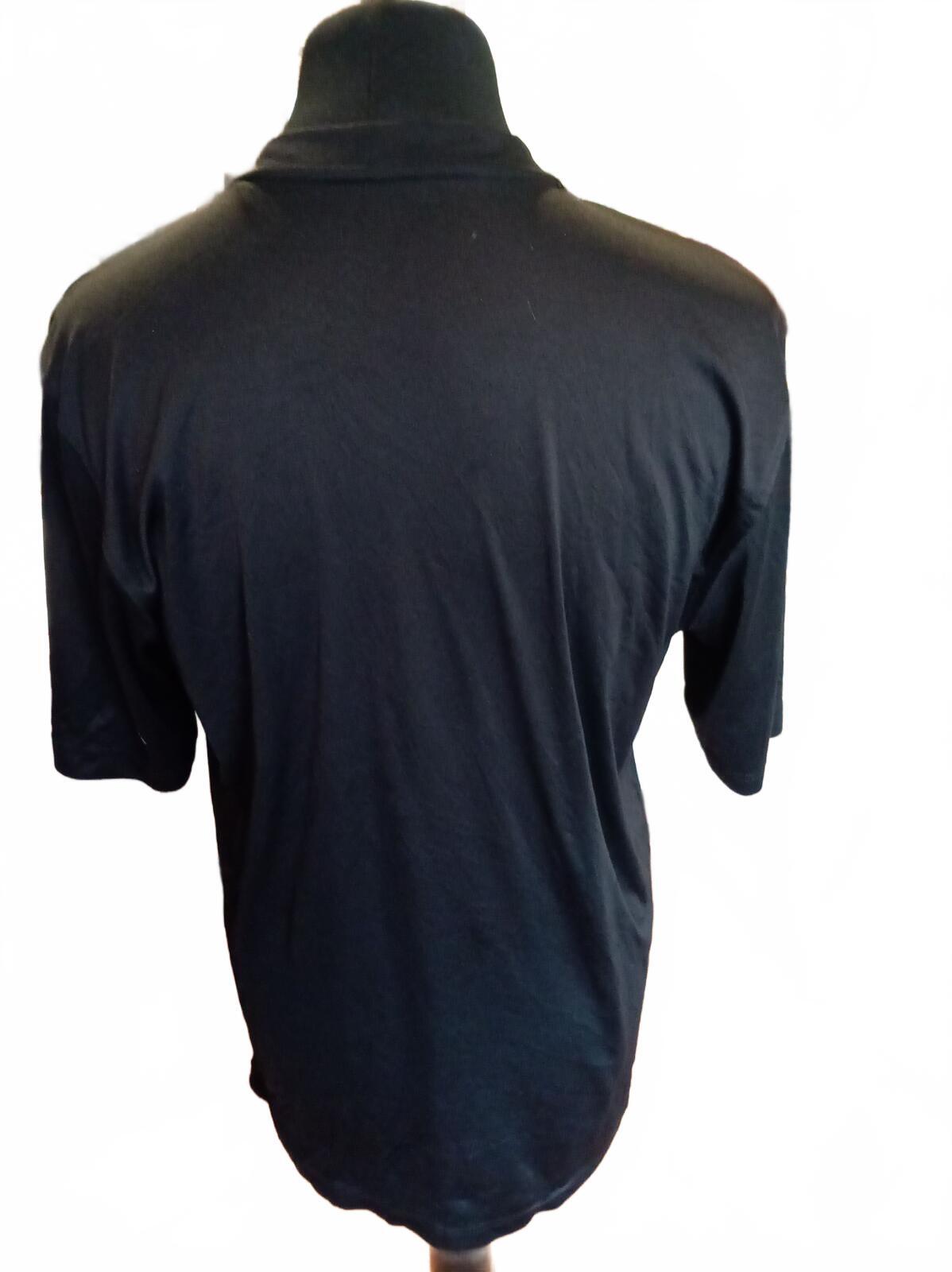 Adidas Climalite Black Gym T-Shirt Men’s Size Large 22" Pit to Pit