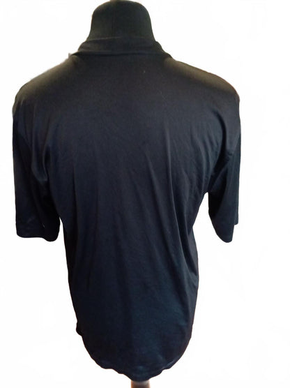 Adidas Climalite Black Gym T-Shirt Men’s Size Large 22" Pit to Pit