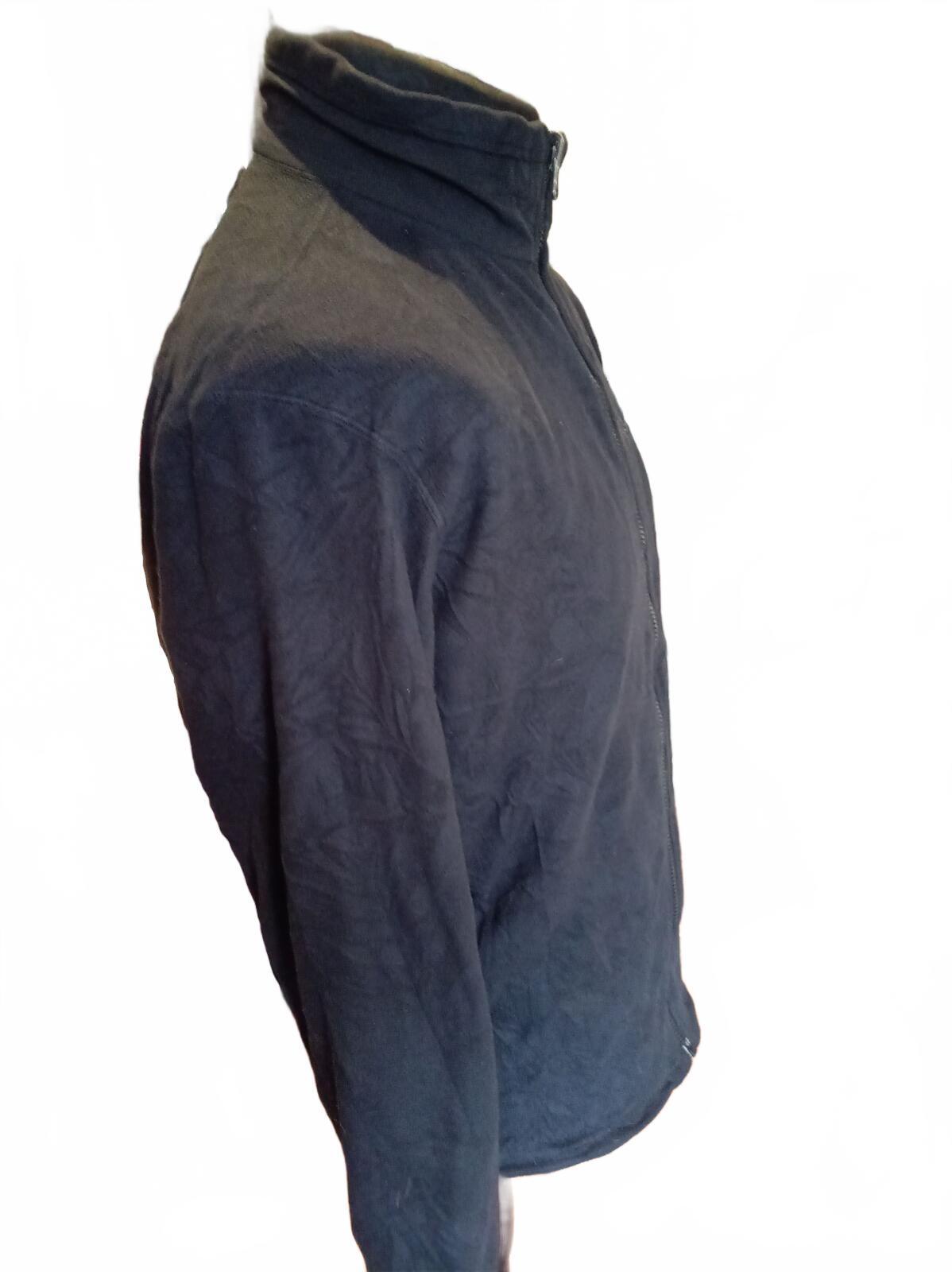 Marmot Black Full Zip Microfleece Jacket Men’s Size XL Outdoor Hiking