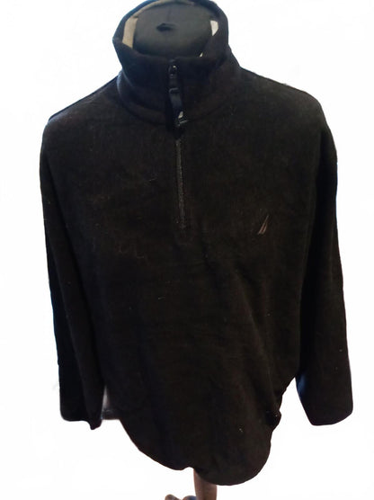 Nautica Black Jacket Men’s Large – Classic Sailing Style – Full Zip – Great