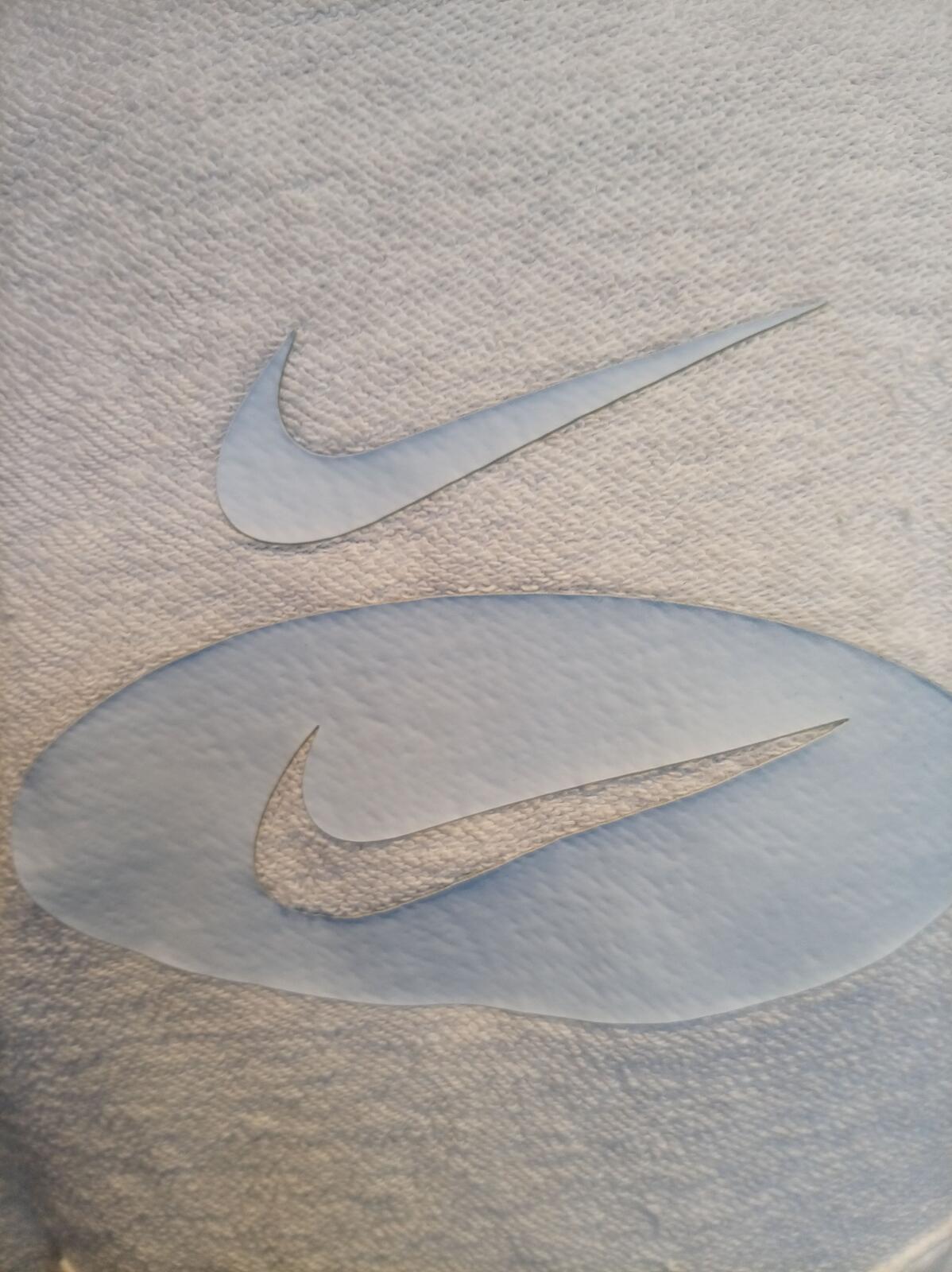 Nike Swoosh League Grey French Terry Crewneck Sweatshirt Men's Medium DM5464-051