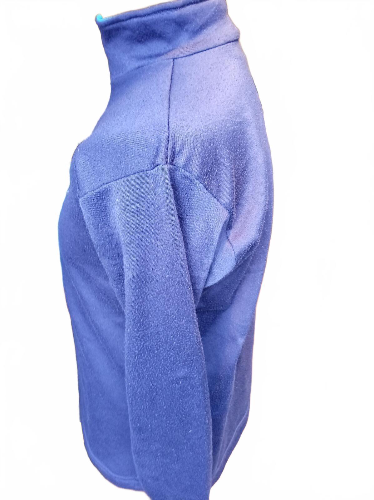 Vintage 90s Patagonia Capilene 1/4 Zip Fleece Pullover Royal Blue Men's Large