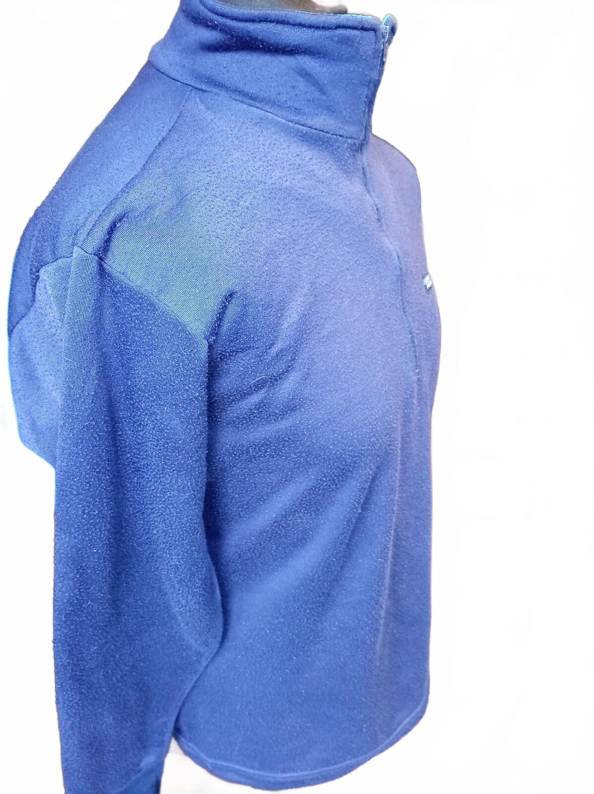 Vintage 90s Patagonia Capilene 1/4 Zip Fleece Pullover Royal Blue Men's Large