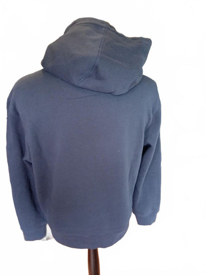 Crew Clothing Navy Blue Fleece Hoodie Men’s Large (24" P2P) Great Condition