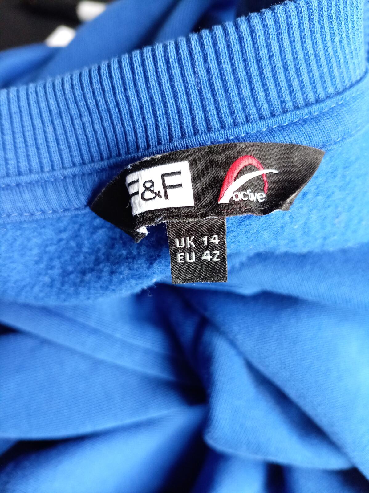 Cabana Club Blue Crewneck Sweatshirt - Size 14