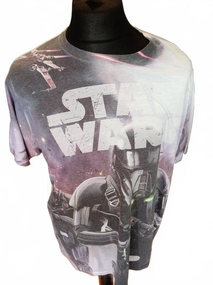 Official Star Wars Death Trooper All Over Print T-Shirt Men's Size 2XL