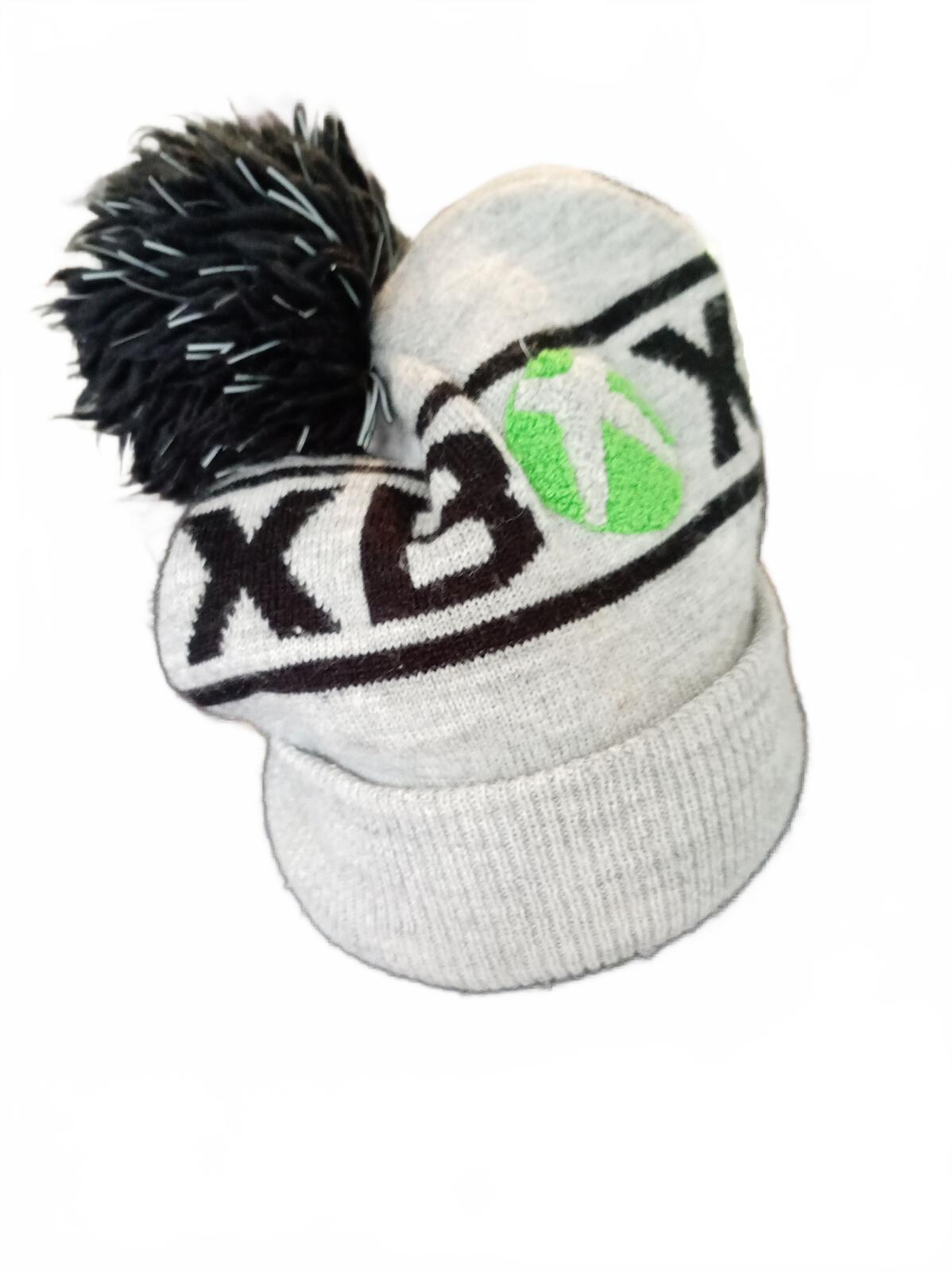 Official Xbox Grey Knitted Bobble Beanie Hat