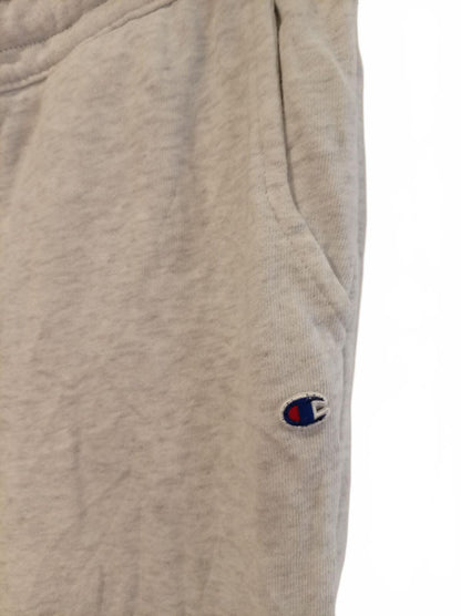 Champion Grey Script Logo Varsity Cuffed Joggers Men's Size XL