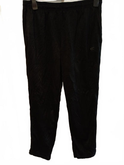 Champion Black Athletic Track Pants - Large