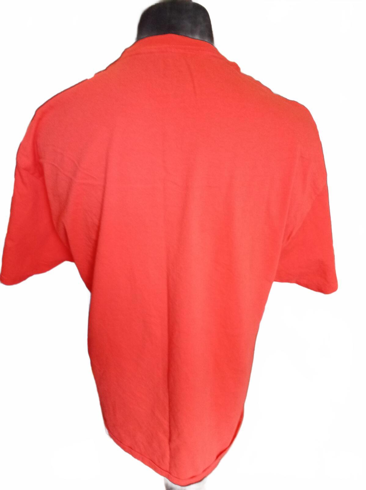 Russell Athletic Boise State Broncos Orange T-Shirt Go Big Blue! - XL