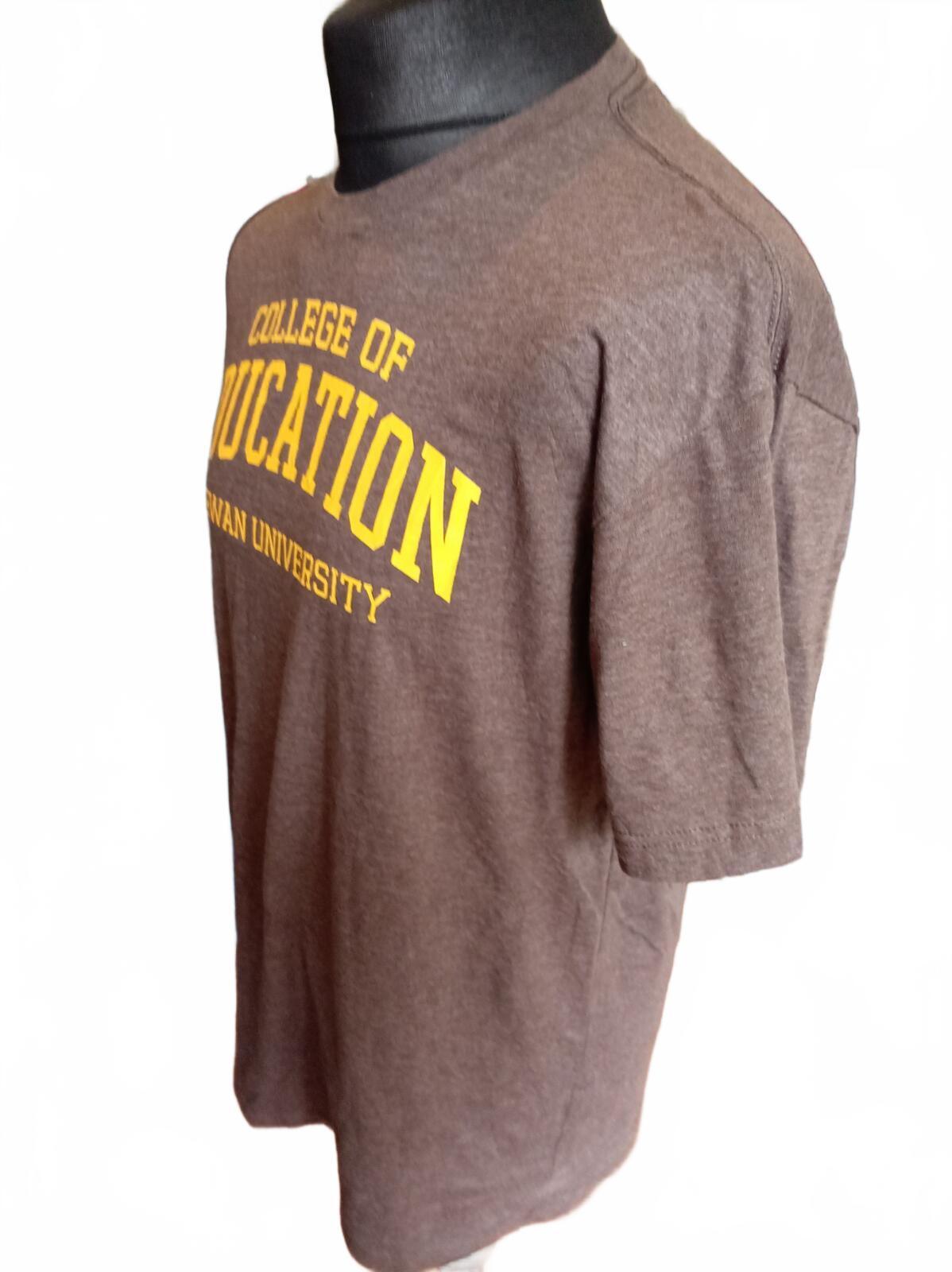 Rowan University College of Education Brown T-Shirt - XL