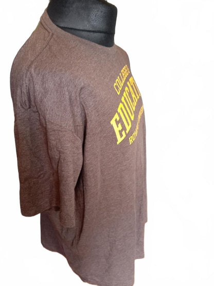 Rowan University College of Education Brown T-Shirt - XL