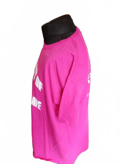 University of Lambert's Cafe Pink Graphic T-Shirt - XL