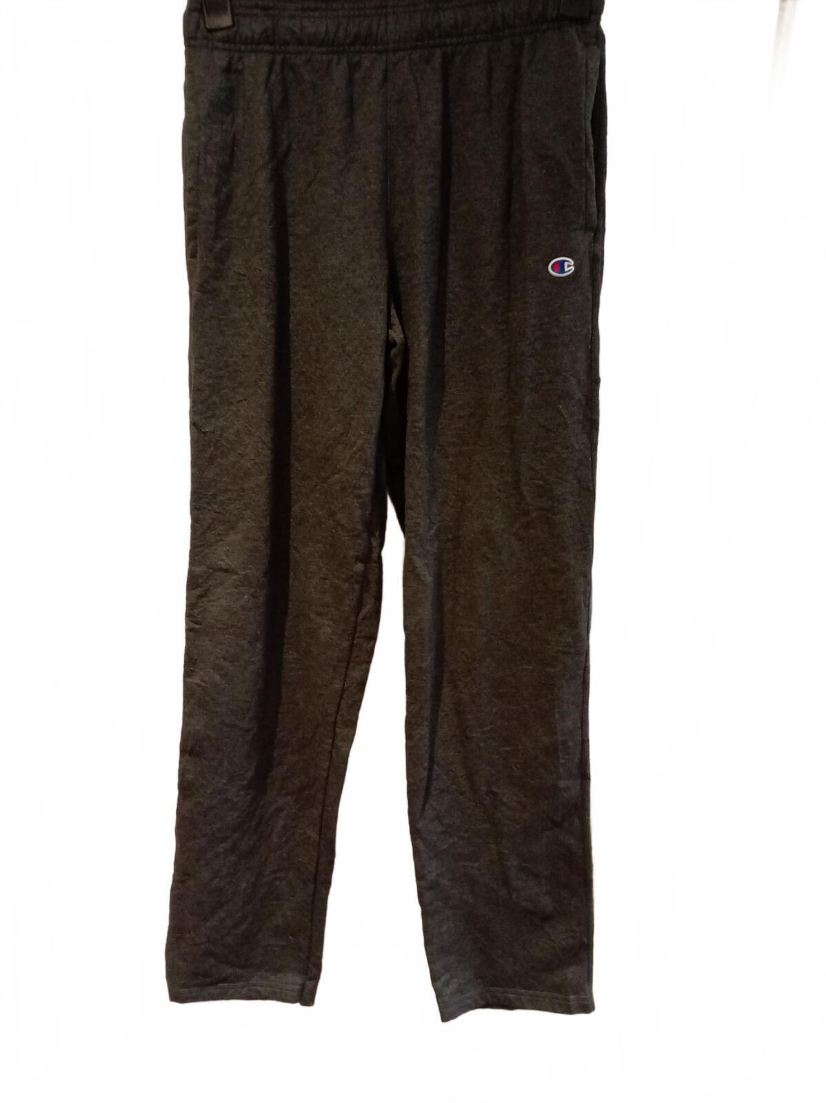 Champion Grey Sweatpants with Logo - Medium