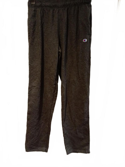 Champion Grey Sweatpants with Logo - Medium