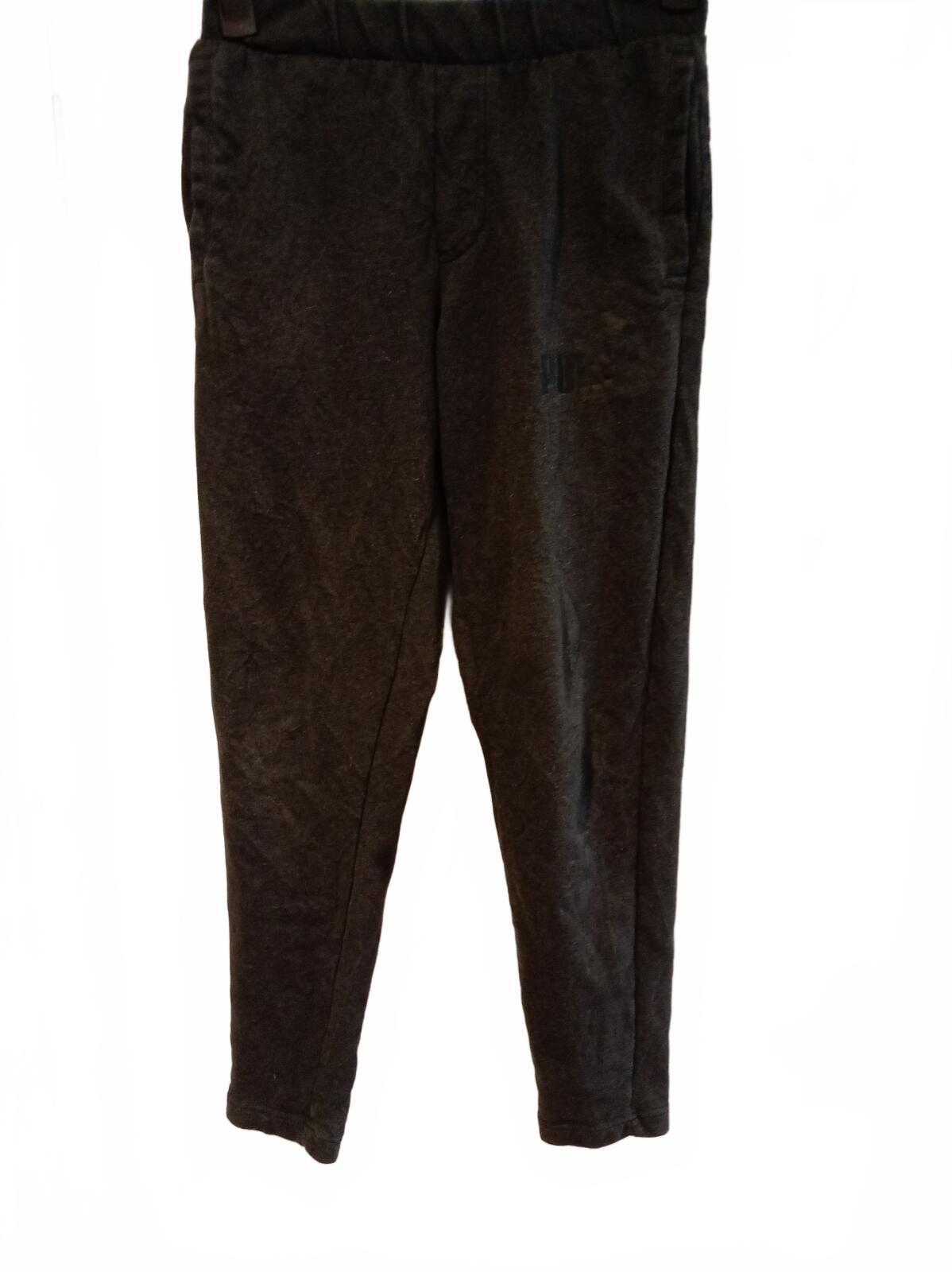 Puma Grey Sweatpants with Elastic Waistband - Small