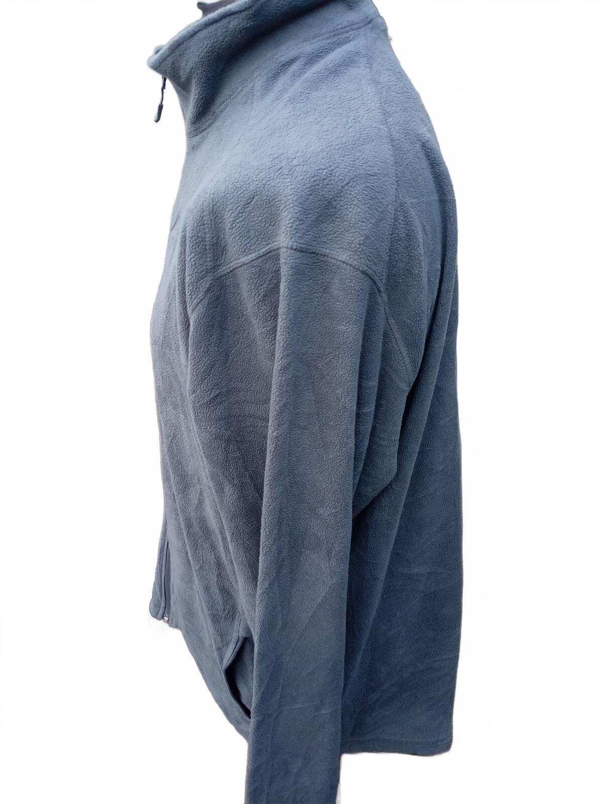 Helly Hansen Daybreaker 51598 Fleece Jacket Grey Full Zip Polartec Men's 2XL