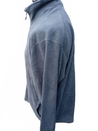Helly Hansen Daybreaker 51598 Fleece Jacket Grey Full Zip Polartec Men's 2XL