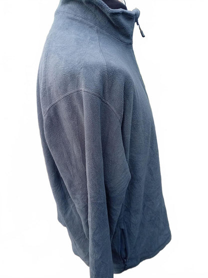 Helly Hansen Daybreaker 51598 Fleece Jacket Grey Full Zip Polartec Men's 2XL