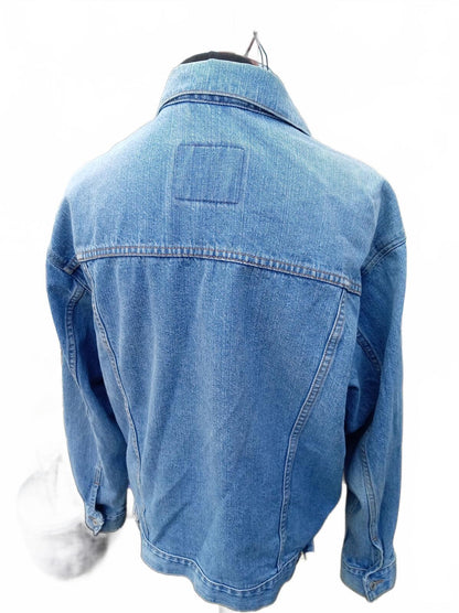 Vintage 90s Levis 70507 0500 Denim Trucker Jacket Men's XL Oversized Light Wash