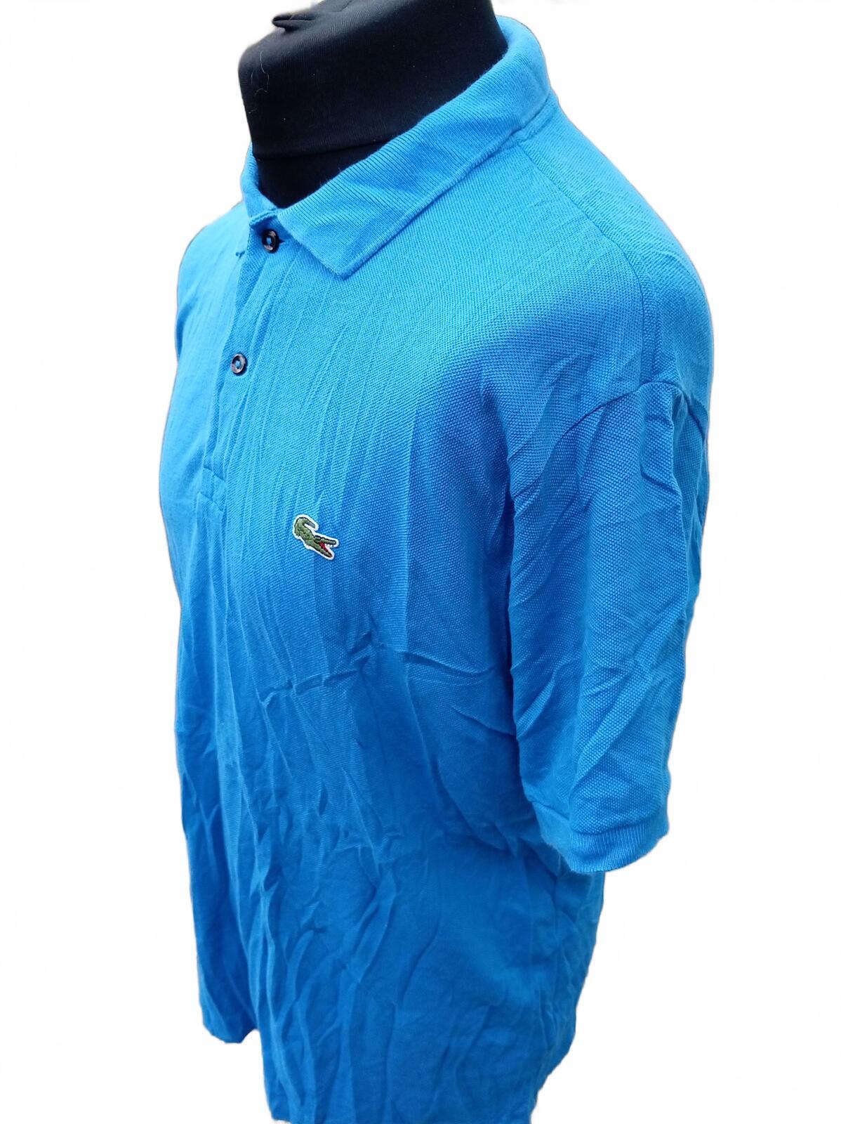 Lacoste Mens Polo Shirt XXL Size 7 Electric Blue Classic Piqué Short Sleeve