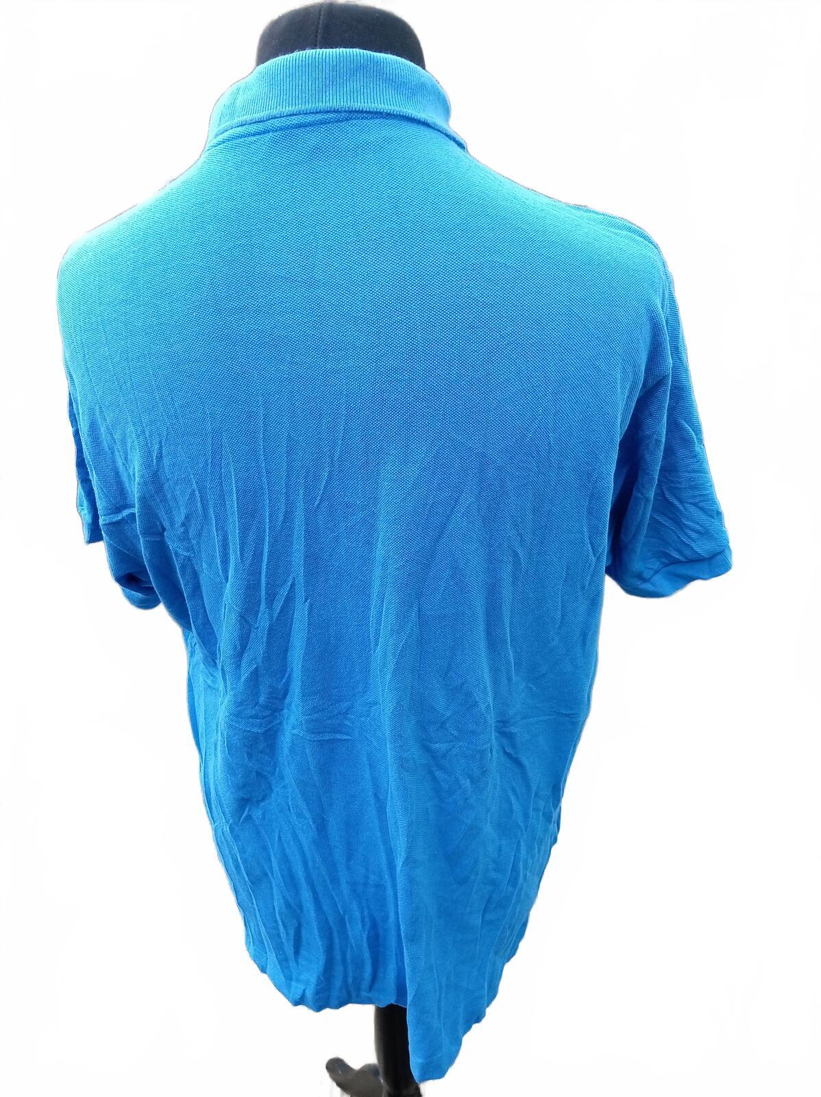 Lacoste Mens Polo Shirt XXL Size 7 Electric Blue Classic Piqué Short Sleeve