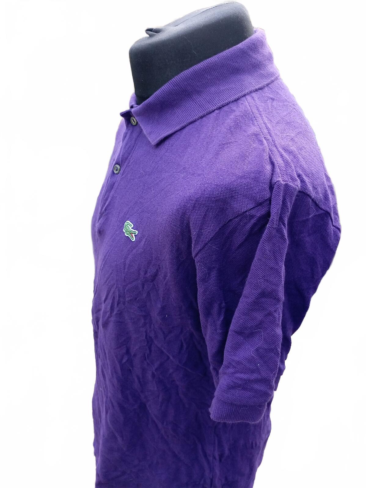 Lacoste Men’s Classic Pique Polo Shirt Purple Grape Size 6 XL Extra Large