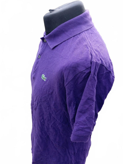 Lacoste Men’s Classic Pique Polo Shirt Purple Grape Size 6 XL Extra Large
