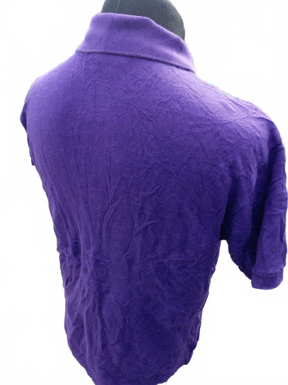 Lacoste Men’s Classic Pique Polo Shirt Purple Grape Size 6 XL Extra Large