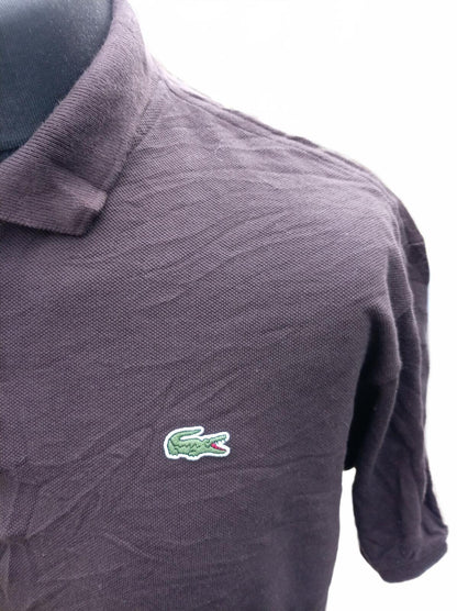 Lacoste Men’s Classic Pique Polo Shirt Chocolate Dark Brown Size 7 XXL 2XL