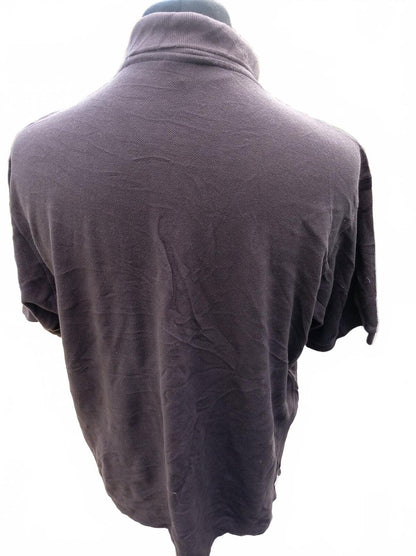 Lacoste Men’s Classic Pique Polo Shirt Chocolate Dark Brown Size 7 XXL 2XL