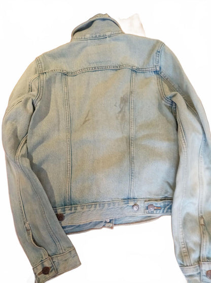 Levi's Women's Denim Jacket Size S Small Light Wash Blue Trucker Jean Classic