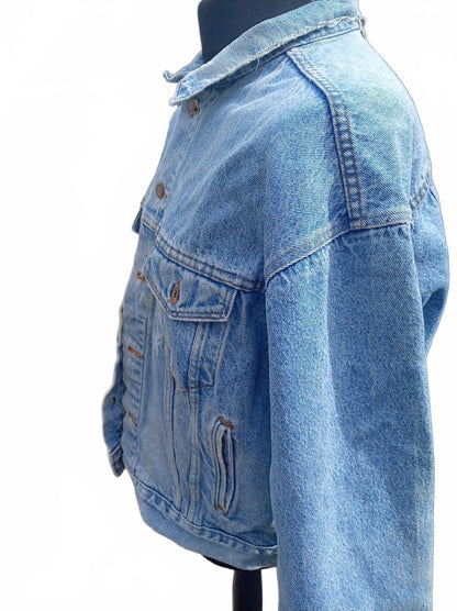 Levi’s 70507 Denim Jacket Large USA Made Vintage Blue Trucker 90s 4890