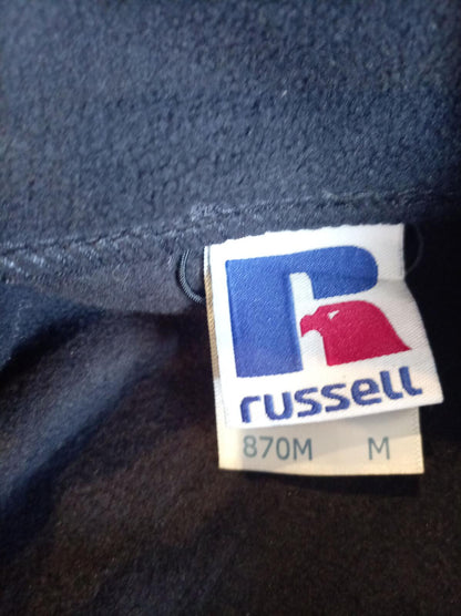 Lakeland Russell 870M Fleece Jacket Navy Size M Full Zip Workwear Embroidered