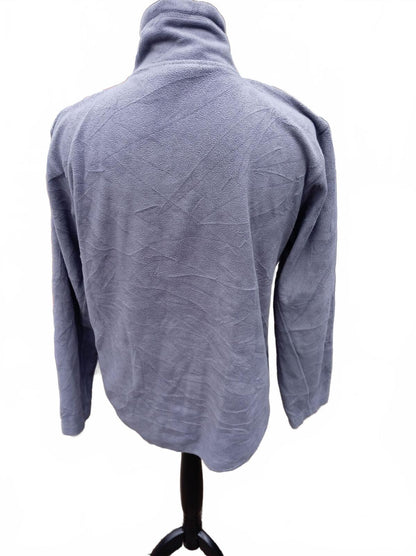 Sistema Grey Quarter Zip Fleece Top - Workwear made by Russell - XL